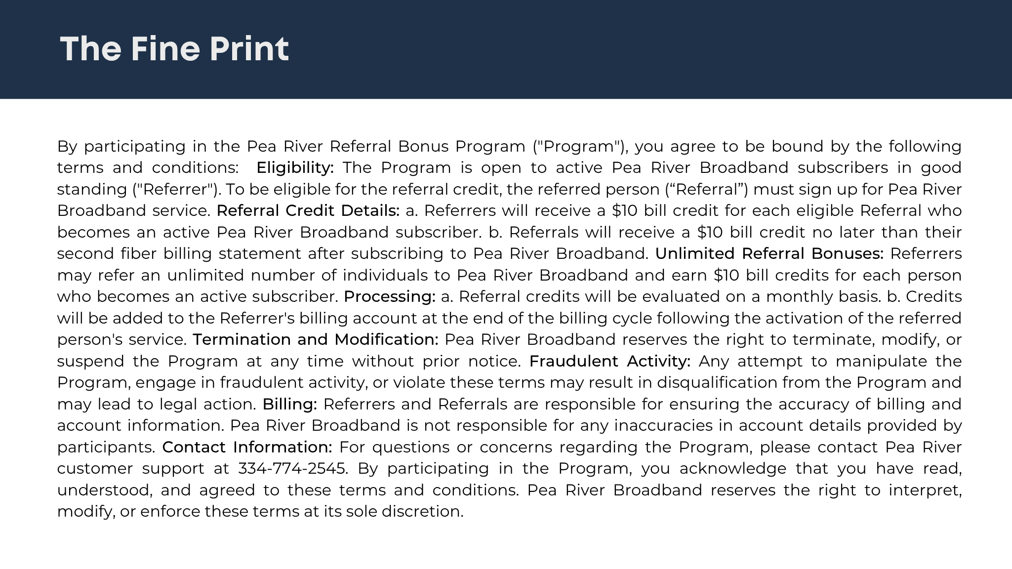 Referral Block 5